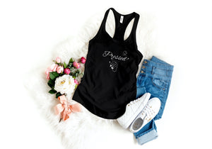 ‘Pressed’ Racerback Tank